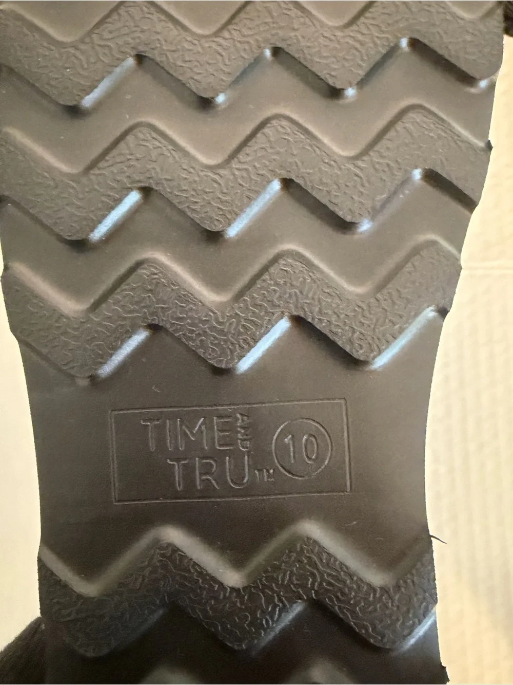 *NEW*‎ Time and Tru Black Suede Boots. New without original tags